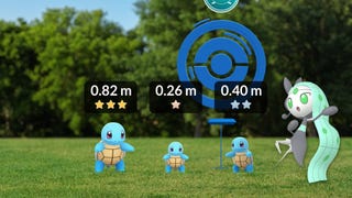 Pokémon Go Showcases with Shiny Meloetta.