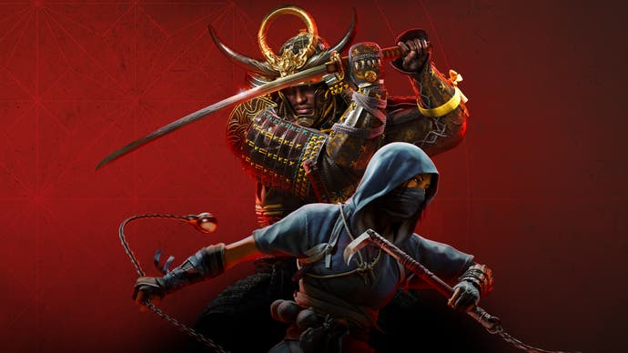 Assassin's Creed Shadows heroes Naoe and Yasuke.