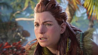 Aloy looks puzzled in a screenshot from Horizon Forbidden West