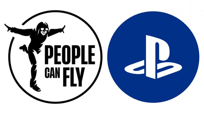 header image showing People Can Fly's logo next to a PlayStation logo