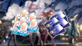 Two piles of Stellar Jade and Credits.